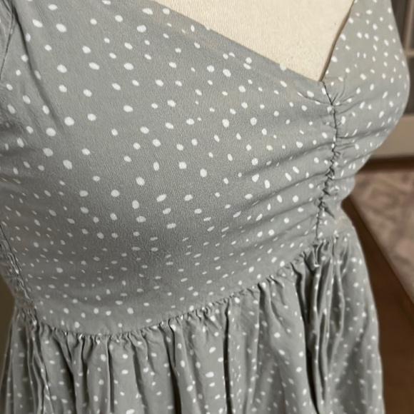 Japna green & white polka dot top Size XS - Picture 8 of 15